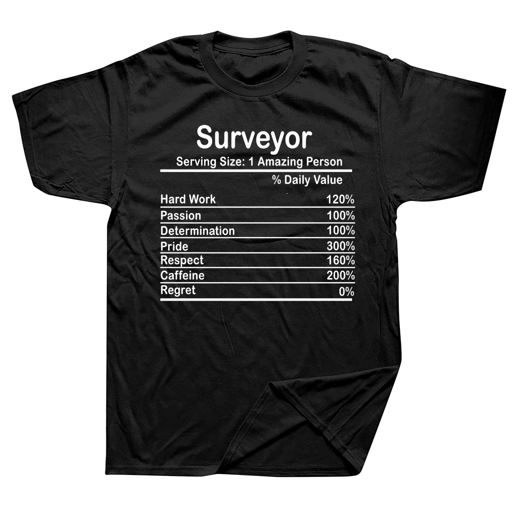 

Funny Surveyor Definition Noun T Shirts Graphic Cotton Streetwear Short Sleeve Birthday Gifts Summer Style T-shirt Mens Clothing