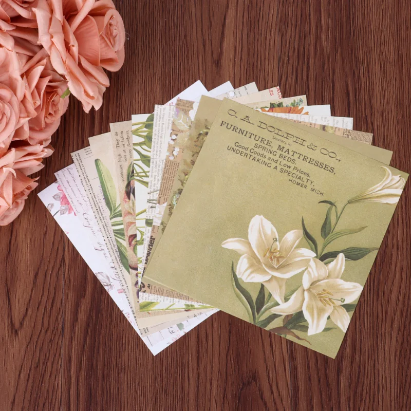 

30 листов винтажный материал декоративная бумага Ретро средневековая серия литературное руководство инструмент для самостоятельной сборк...