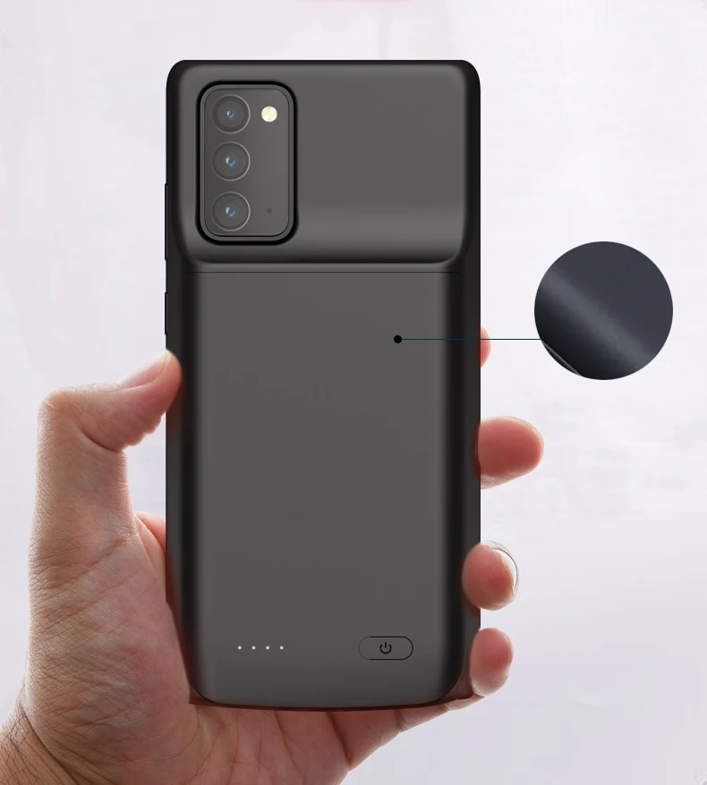

6000mAh Battery Charger Case Power Bank Portable Charger for Samsung Note10 10Plus 20 20Ultra Battery Case Cover Poverbank