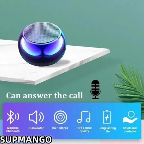 M3 Flash Портативный Мини-динамик Bluetooth Беспроводной Динамический Звук Маленький Стальной Пистолет Дизайн Тяжелые Басы Ул...