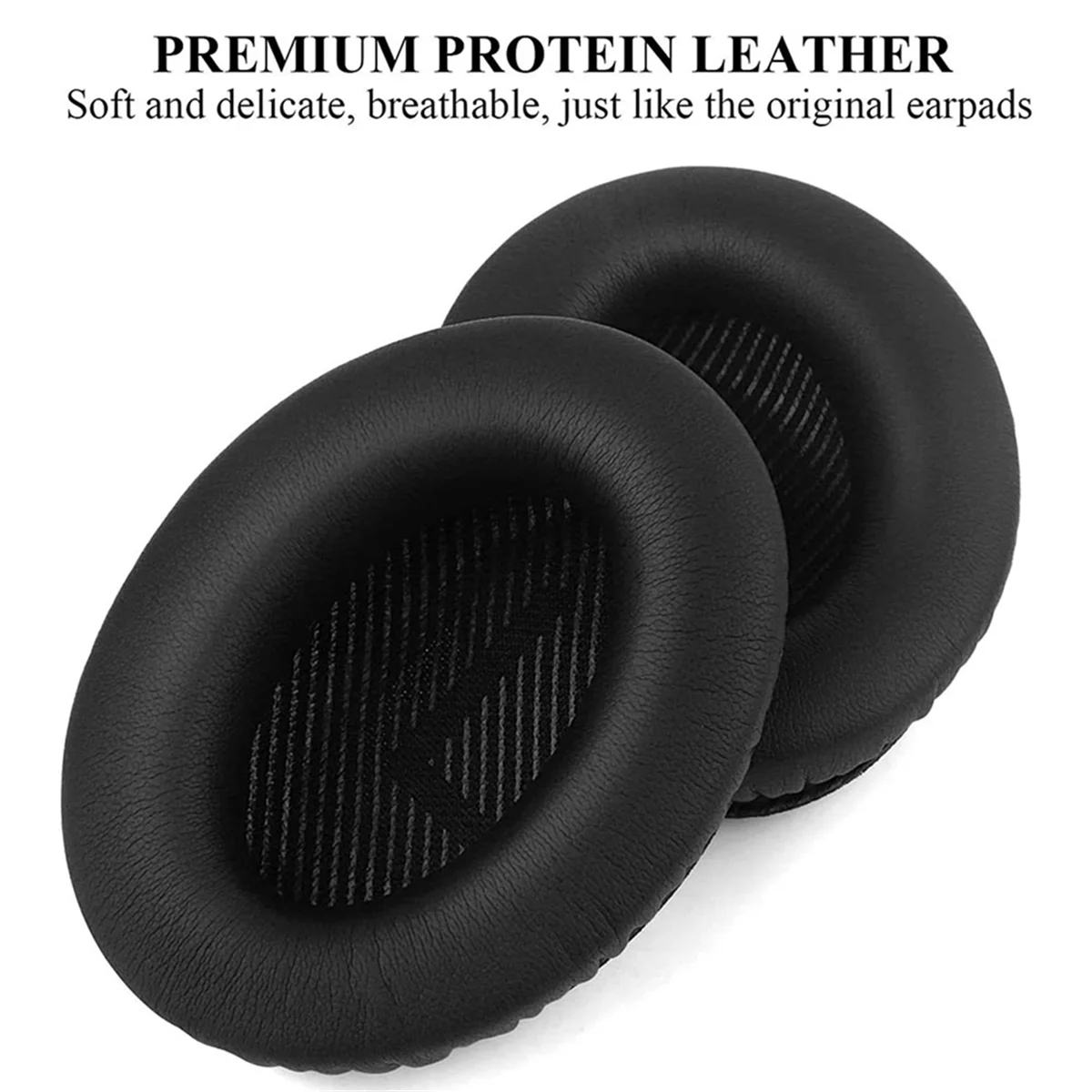 Сменные амбушюры для наушников BOSE QC35 II запасные части черные