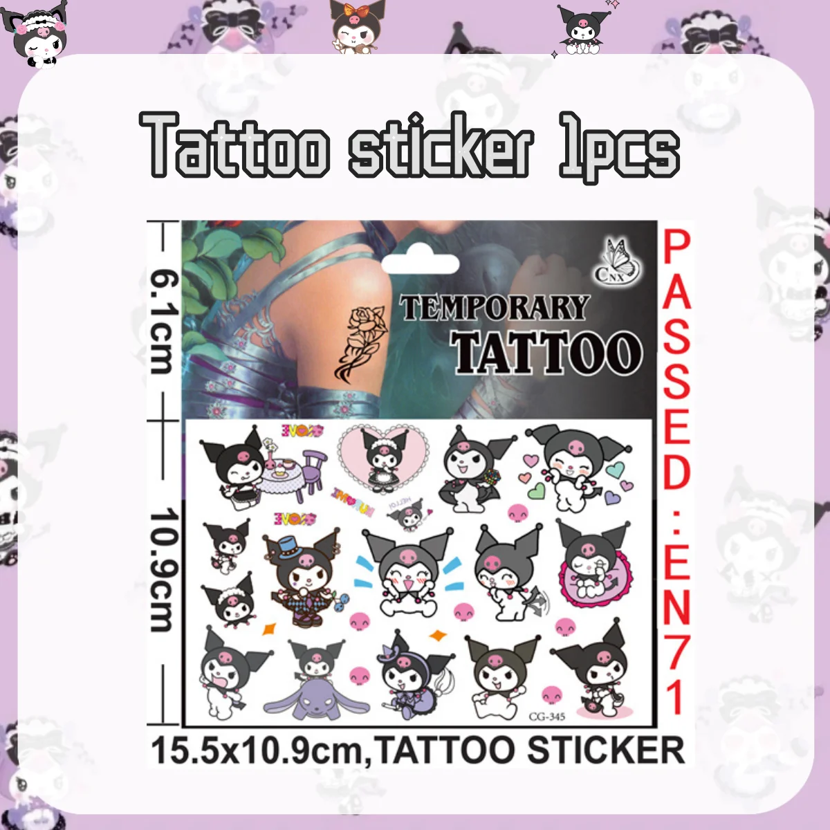 Kawali Kuromied украшение на день рождения одноразовая посуда скатерть декор для торта