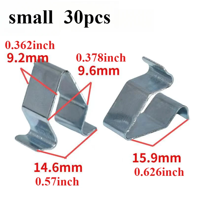 

10-100X металлическая накладка на дверь автомобиля, пружинный зажим, молдинг, зажим для VW Audi GTI R32 Passat Jetta Rabbit Tiguan Quattro Q3 Q5 Q8