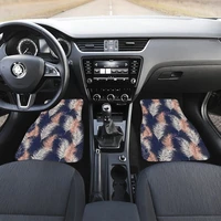 peach feathers navy car floor mats set front and back floor mats for car car accessories
