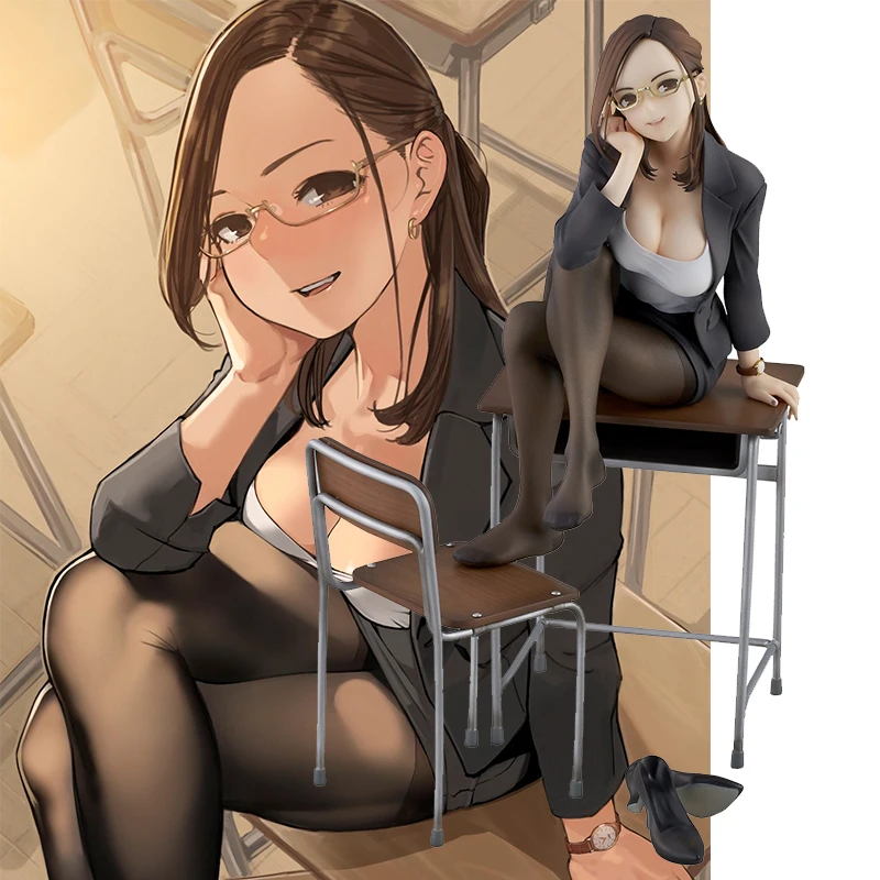 

Милый учитель Okuzumi Yuiko ПВХ аниме сексуальная фигурка Игрушечная модель куклы для взрослых коллекционный подарок
