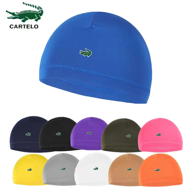

Beanie Outdoor Bicycle Riding Hat Solid Embroidered Logo Quick Drying Summer Windproof Sun Protection Camping Leisure Sports Cap