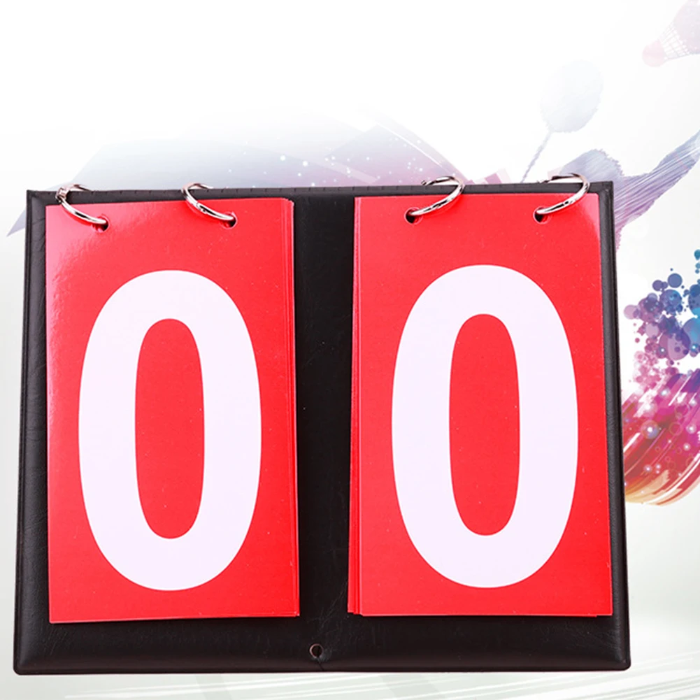 

Basketball Counter Volleyball Manual Badminton Flip Table Tennis Multi Sports Football 2 Digit Competitions Scoreboard Portable