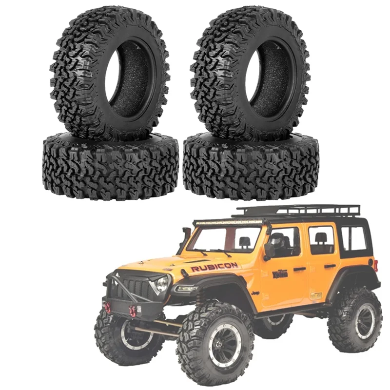 4 шт. 90 мм 1 9 резиновые шины для 1/10 RC Crawler Car Traxxas TRX4 RC4WD D90 Axial SCX10 II III Redcat MST