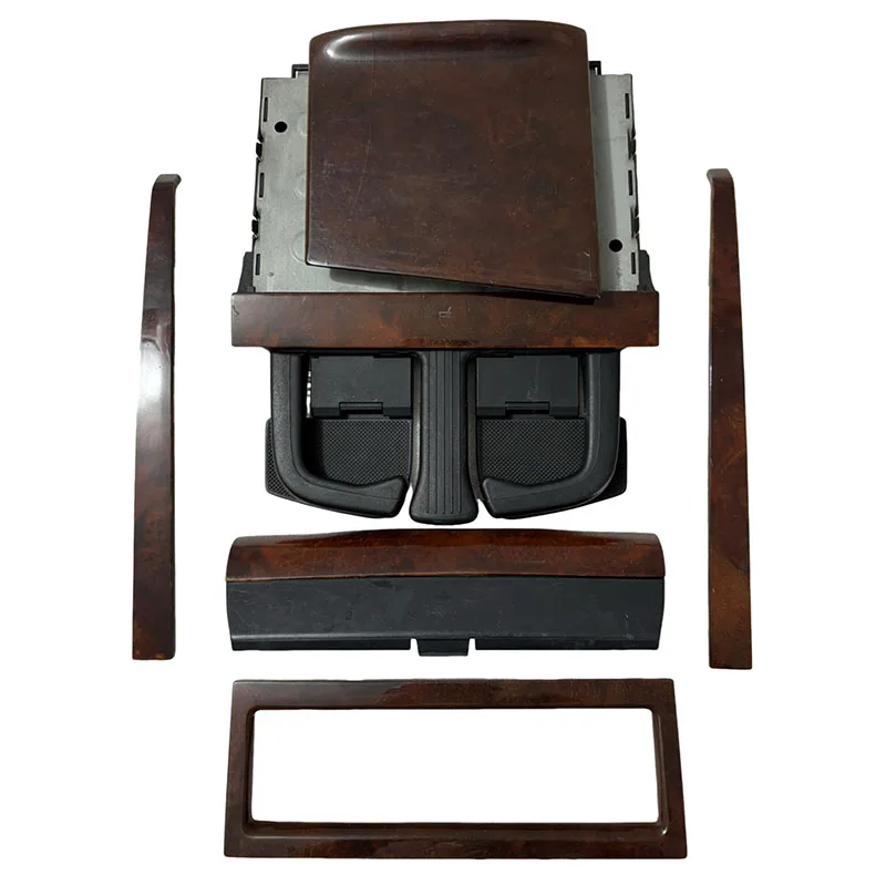 

Средняя декоративная панель автомобиля, центральная коробка для компакт-дисков, деревянная рамка для кондиционера для MK4 Golf 4