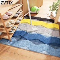 large bathroom rugs mat with geometric design modern water absorbent dustproof home decoration accessories decor for bathroom