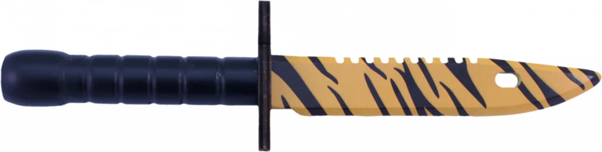 Деревянный игрушечный штык-нож &quotМ9&quot Зуб тигра Премиум | Игрушки и хобби