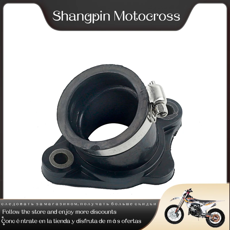 Искренне рекомендуем резиновый мотоциклетный карбюратор, переходник, впускная труба для KAYO T2 T4 CB250 модифицированный внедорожник PWK28 30 мм