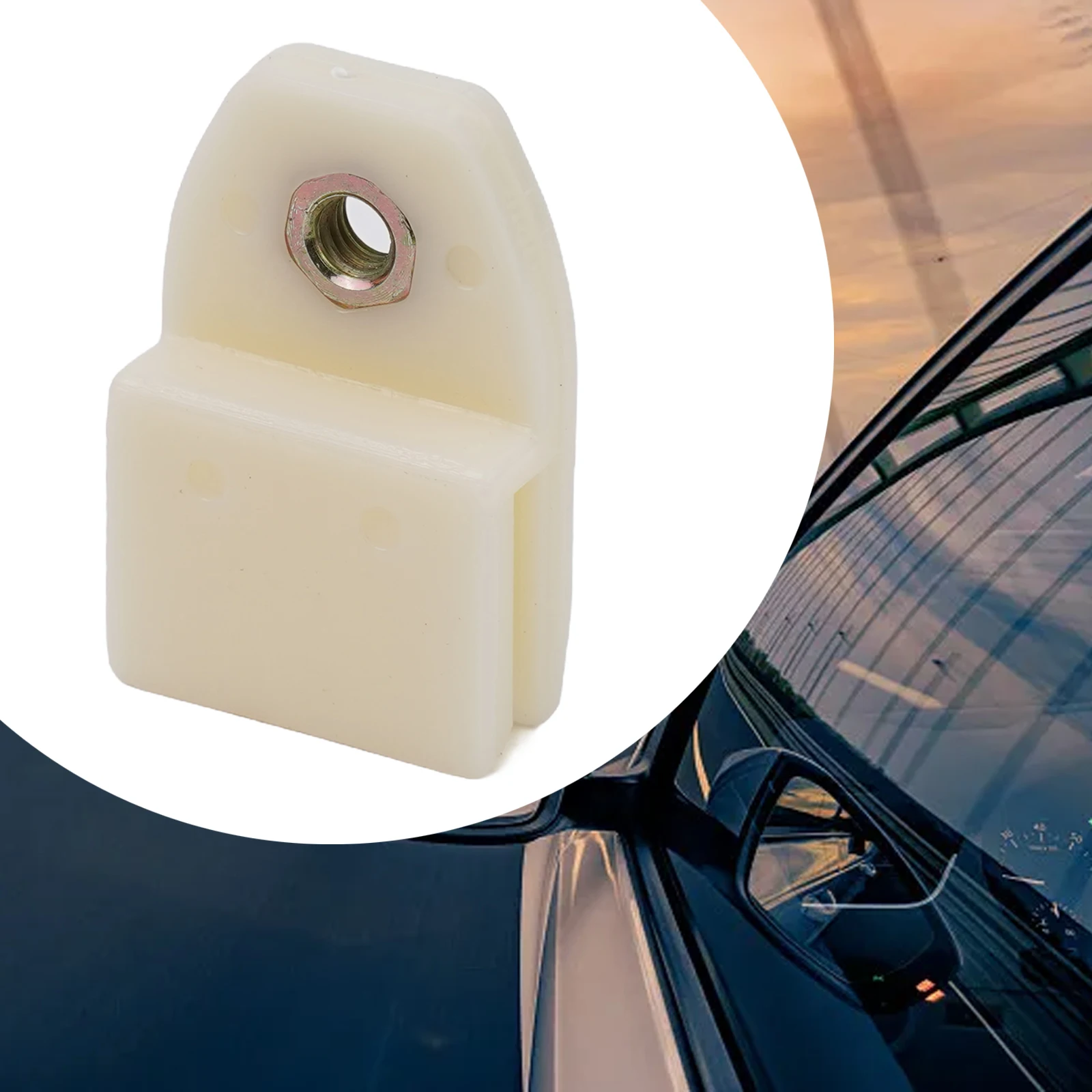 2 шт. регулятор окна двери автомобиля стеклянный канал зажимы для створки U26