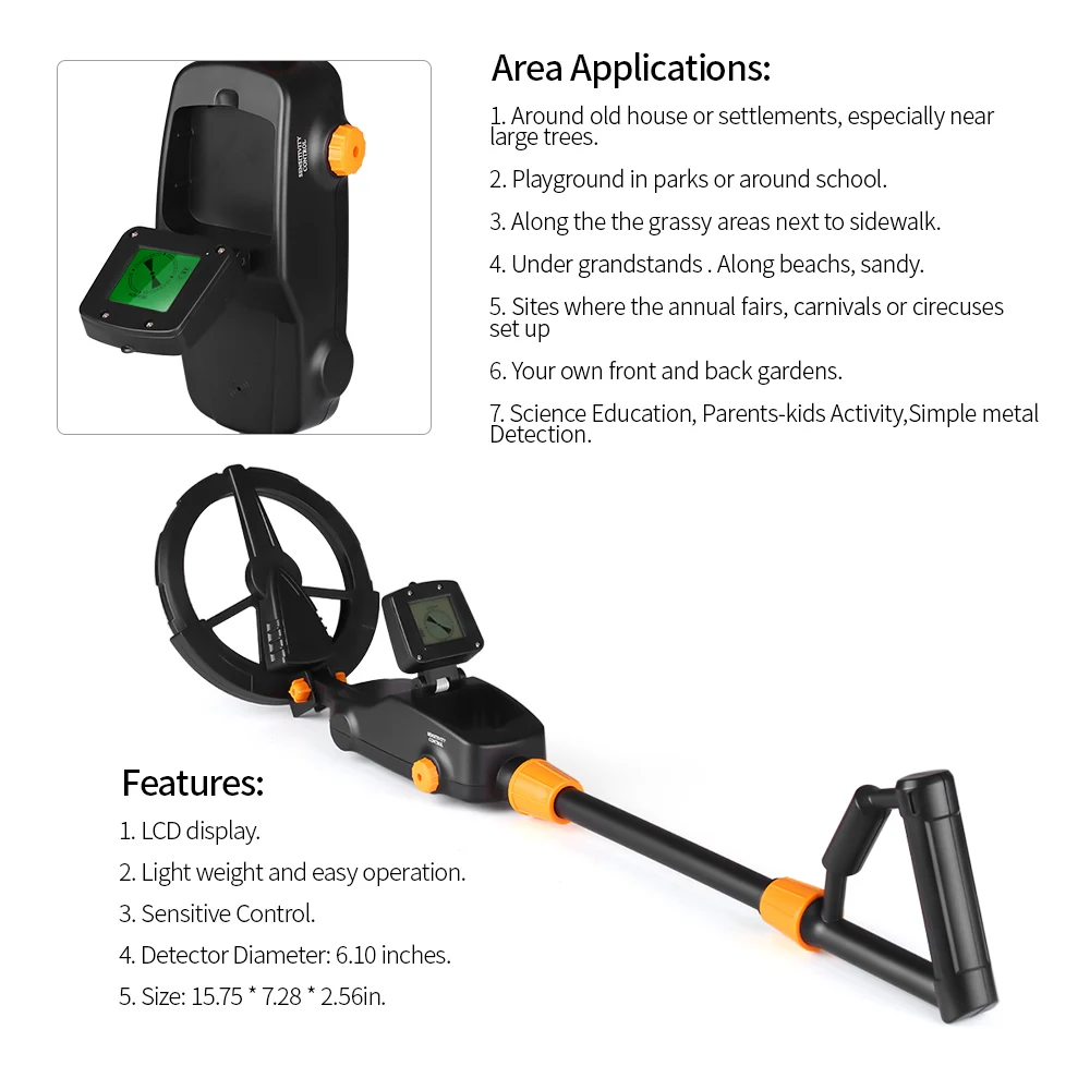 MD1008A Metal Gold Detector Handheld Gold Treasure Search Finders Underground Metal Detector Tracker Seeker Tools for Adults 3 MD1008A Metal Gold Detector Handheld Gold Treasure Search Finders Underground Metal Detector Tracker Seeker Tools for Adults 3