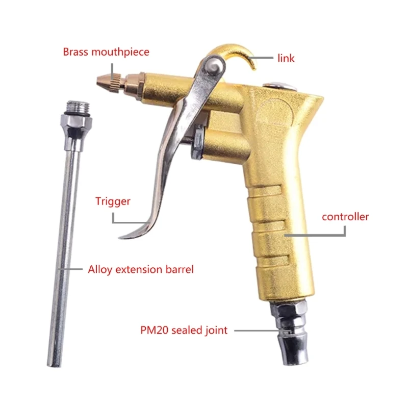 Промышленные продувочные пистолеты с регулируемым удлинителем воздушного