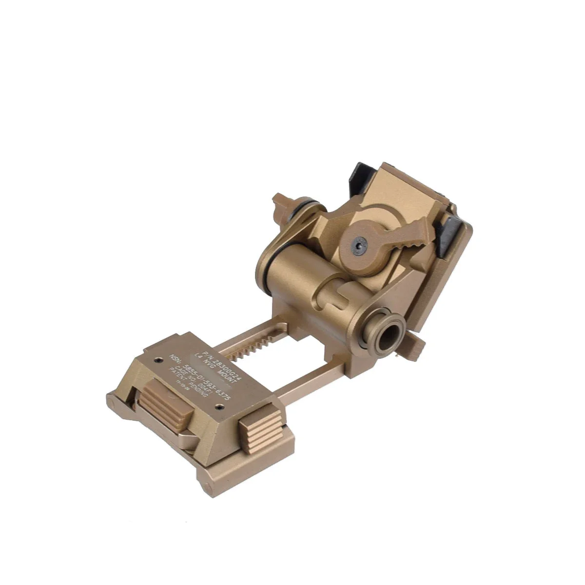 Wilcox Metal L4 G24 L4G24 Крепление NVG JARM Тактический шлем Адаптер для ваз Кожух Бинокулярный мост Обувь «ласточкин хвост» Охота Крепление NVG (art.: 3920d1a42adee) - 3920d1a42adee