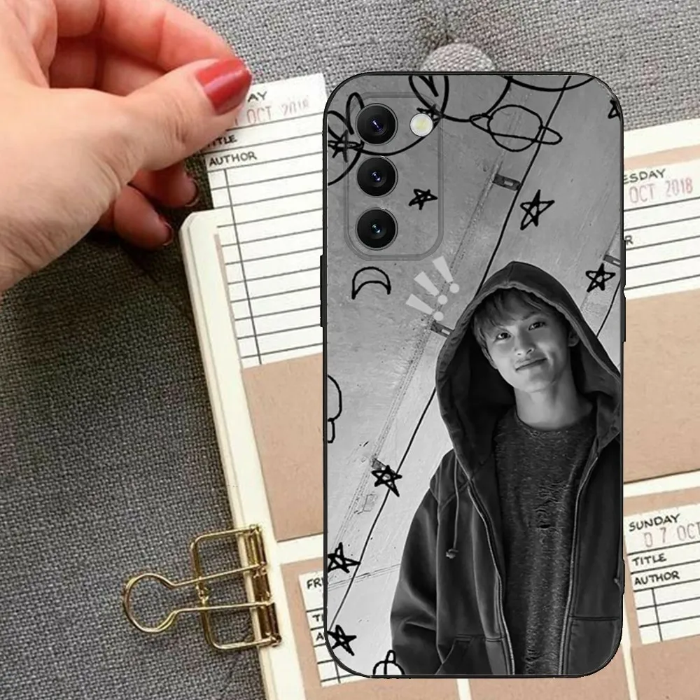 Чехол для телефона N-NCT-S Dream Lee M-Mark Samsung S24 23 22 30 21 10 9 Ultra Plus Lite FE 5G черный мягкий чехол