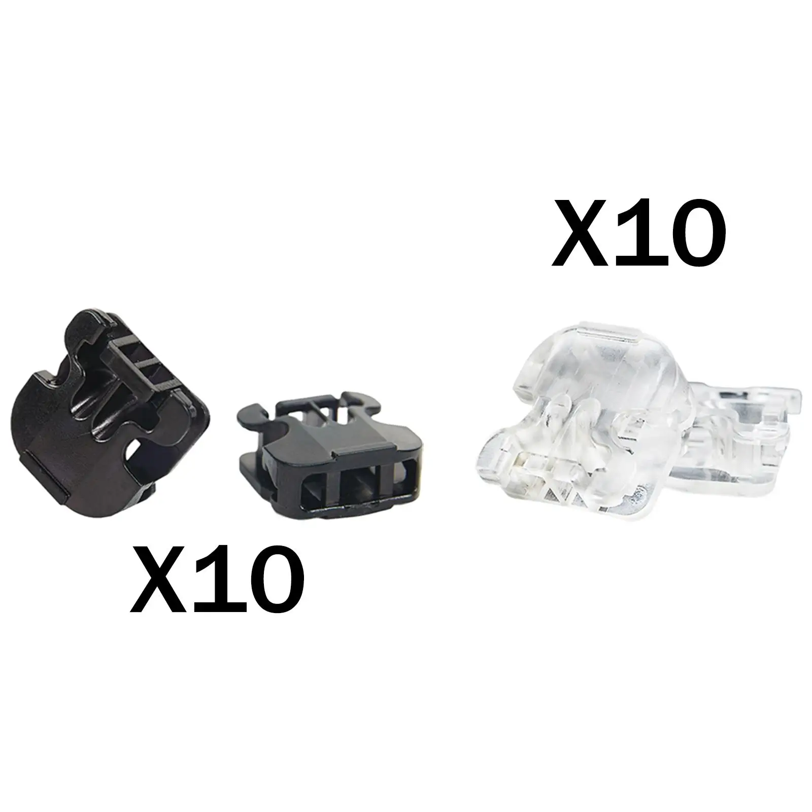 

20pcs Quick Shoelace Lock Shoe Strings Cord Fastener Buckle Locks Stopper