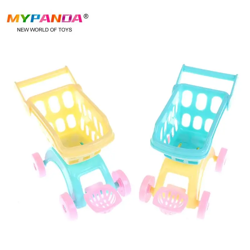 

Креативная миниатюрная детская ручная корзина, имитация маленького супермаркета, корзина для кукольного домика, переводки, случайный выбо...