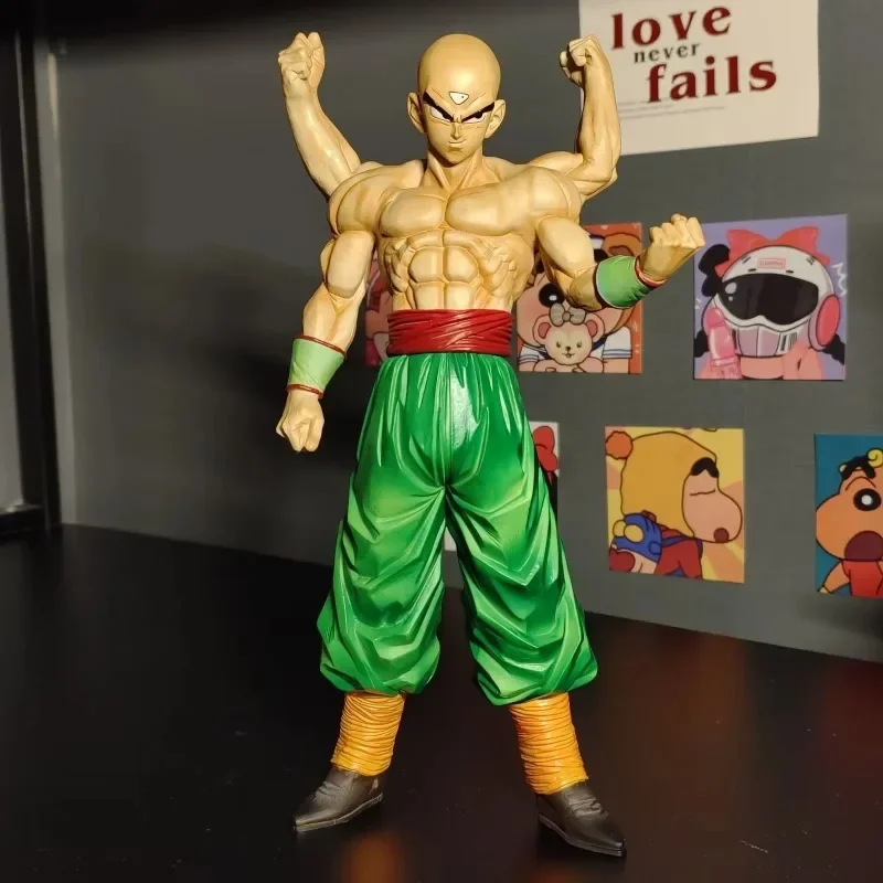 В наличии оригинальная серия Dragon Ball Four Demon Fist Tianjin Rice Goku TEN SHIN HAN аниме фигурки