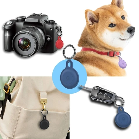 Водонепроницаемый чехол-брелок для трекера для Airtags, противоударный чехол для всего тела, защита от царапин, локатор для U4LD