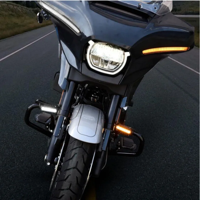 Фото Указатель поворота, обтекатель крыла летучей мыши, подходит для Harley CVO Street Glide 2023-2025 FLHX 2024-2025 FLHXU 2025 №5