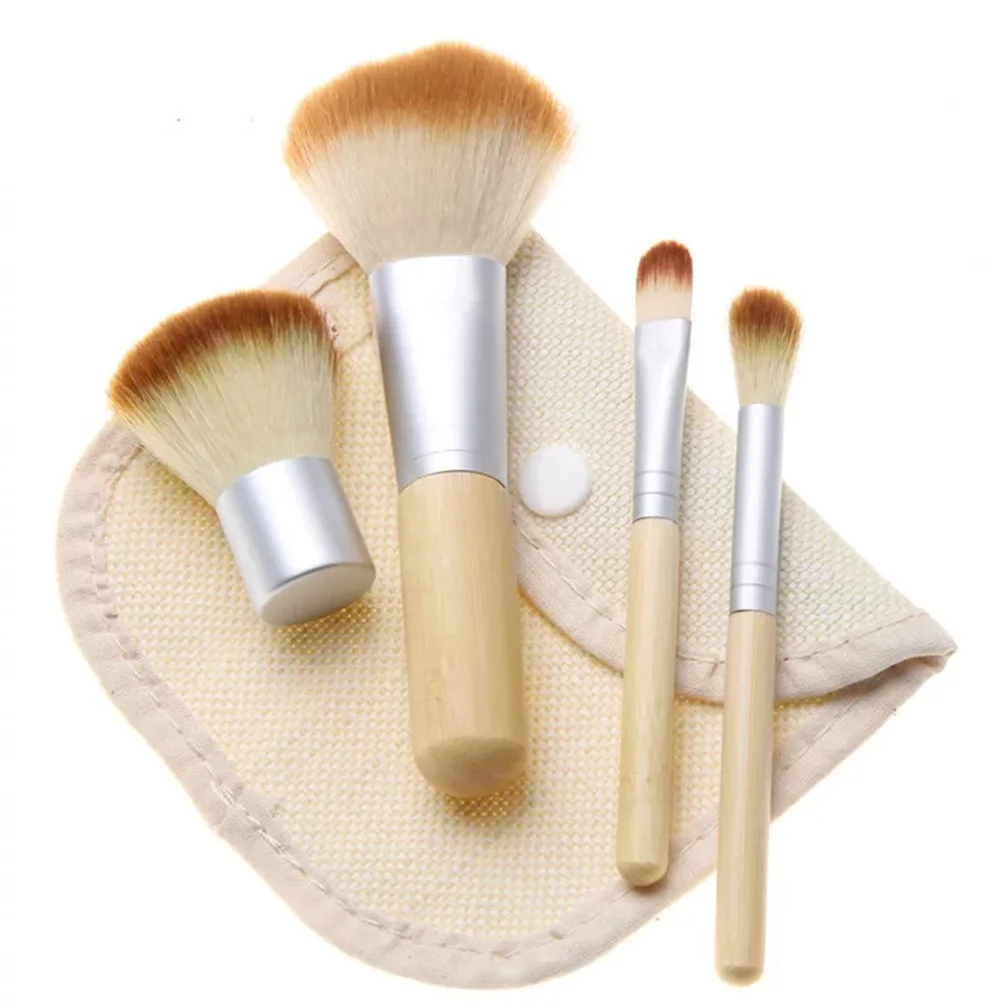

Brush Makeup Brushes Set Powder Kit Face Blushwooden Blending Concealer Handle Wood Tools Beauty Eyeshadow Eyeliner Buffing
