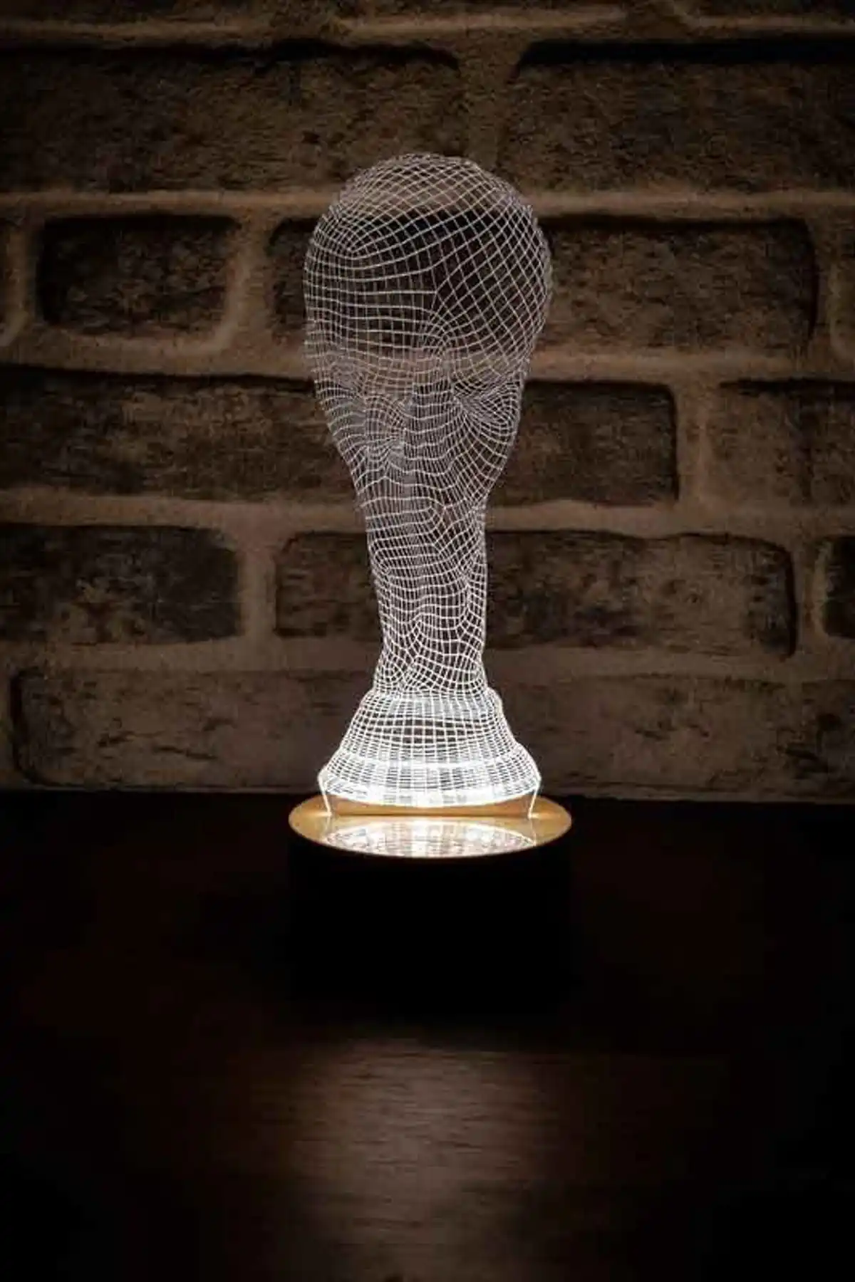 

3D World Cup Table Lamp Portable LED Desk Lamp Night Light Decoration Table Lamp Bedroom Living Room Home Decor Bedside Foldable