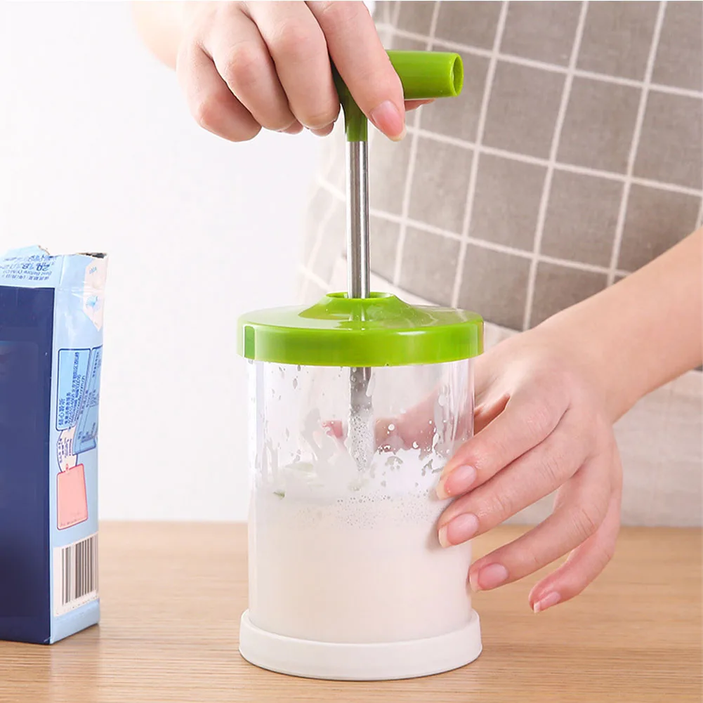 

Professional Multipurpose Homemaker Cream Whipper Handheld ABS Hand Pump DIY Pitchers Foam Maker For Coffee Manual Milk Frother