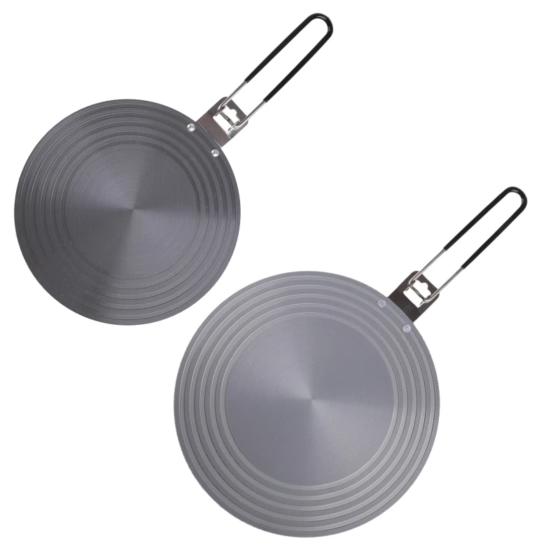 

Тепловой диффузор, Simmer Ring Plate со складной ручкой 24/28 см тарелка для разморозки