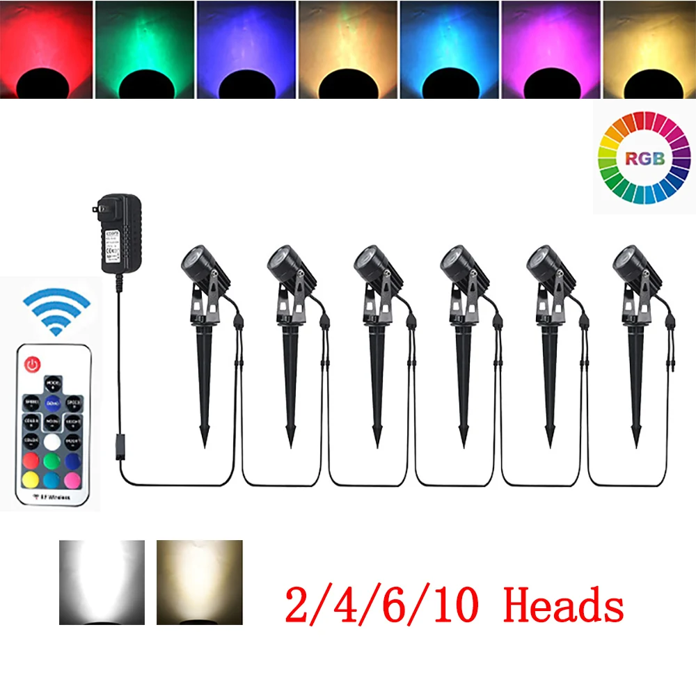 

2/4/6/10 Lamp Waterproof In Lawn Lighting Landscape Voltage Street Lights Lights Safety Garden Outdoor 1 Led Low