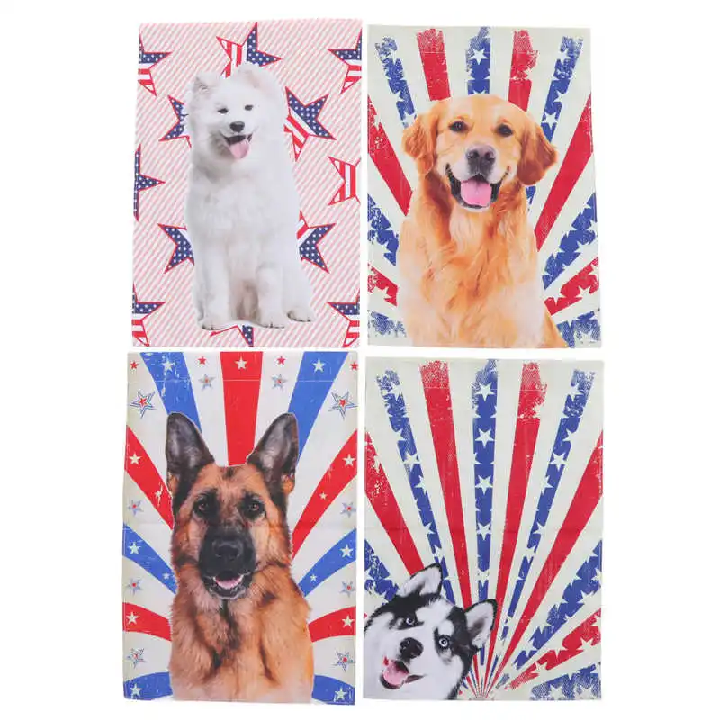 

Уличный флаг для домашних животных, Садовый флаг, устойчивый к выцветанию, декоративный для патио, для газона