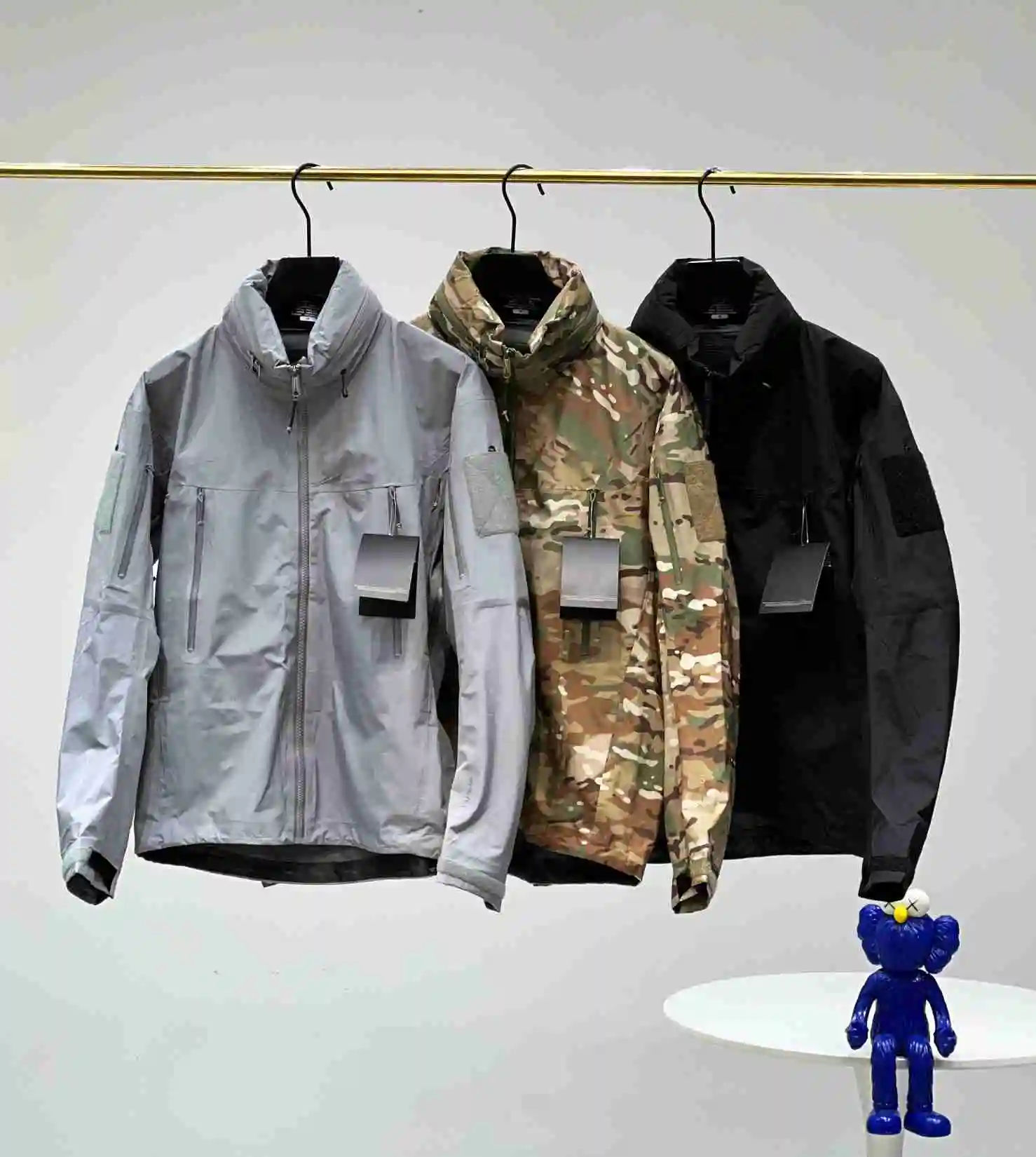 

ARC Alphα Gen2 Men Hard shell Jacket 2023FW Classic Waterproof Outdoor Coat Parkas Top Quality