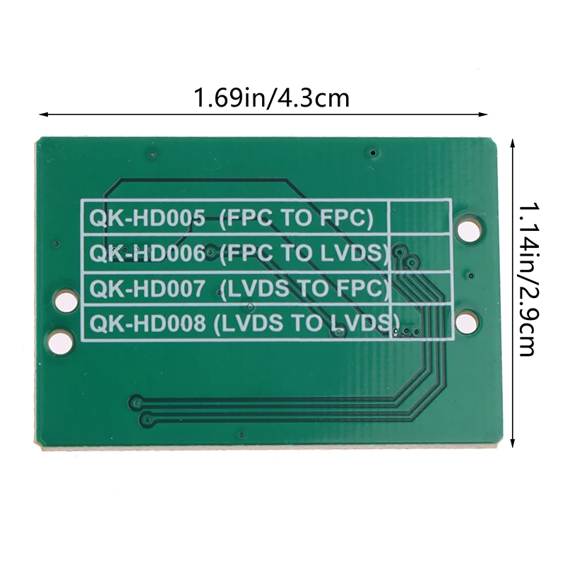 Плата адаптера сигнала ЖК-экрана QK0801A 0802A 0802B кабельного разъема Ремонт Сменные