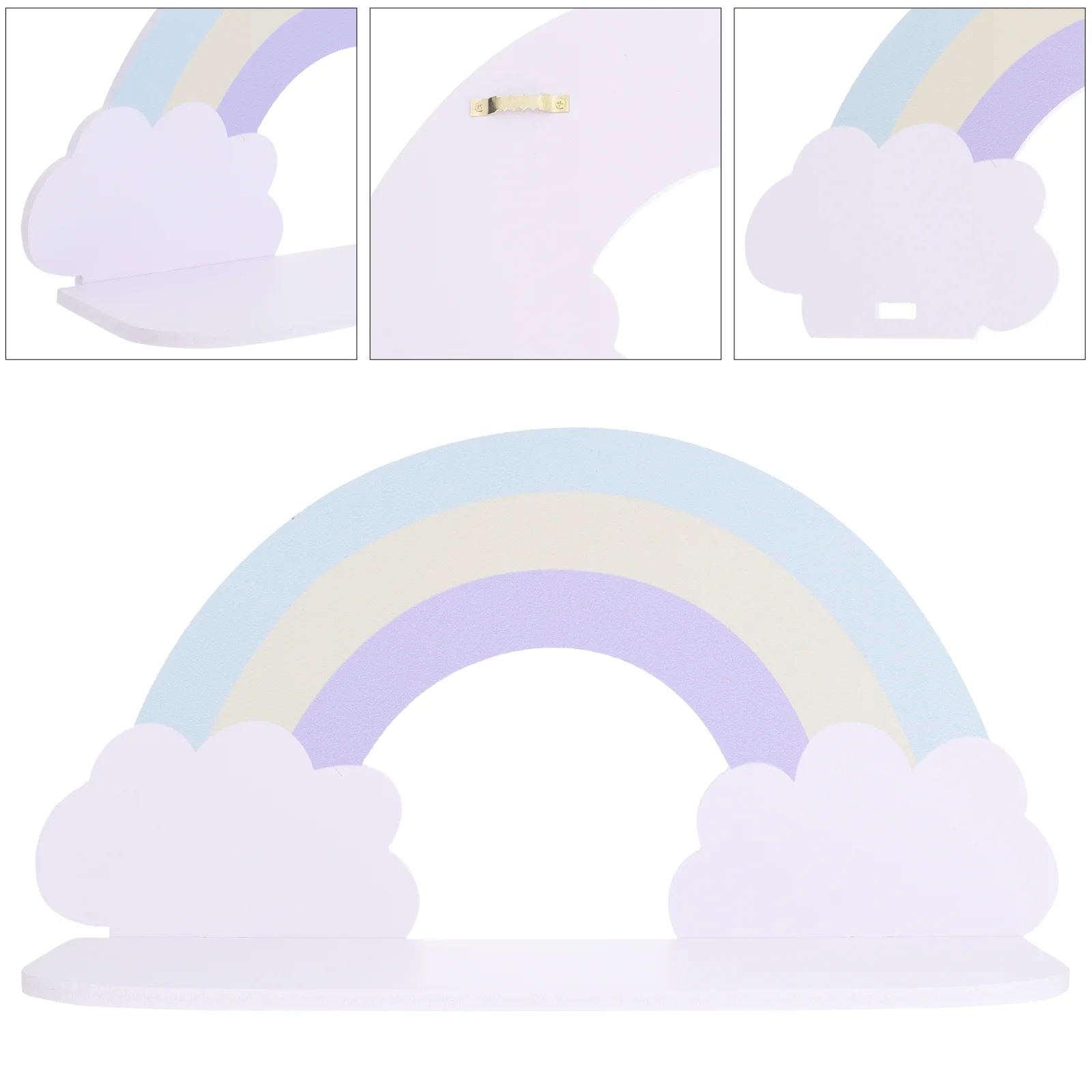

Shelves Storage Wall Mounted Cloud Shelf Creative Rack Hanger Decorative Hanging Child Book for kids