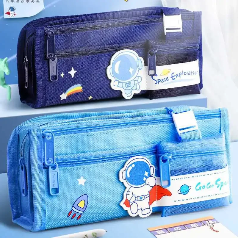 Многофункциональная сумка-карандаш большой емкости новинка 2024 простая школьная