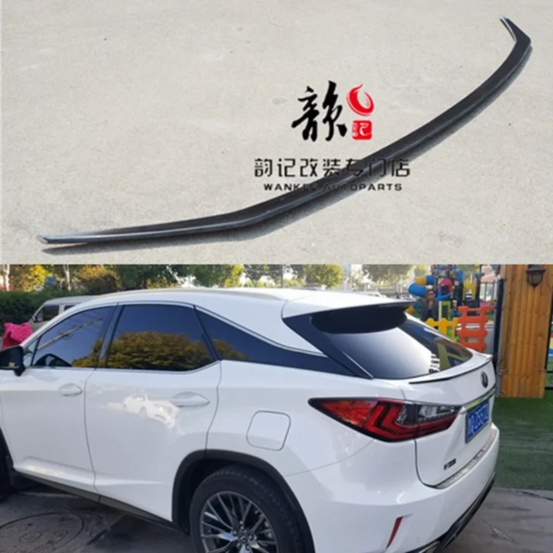 Фото Спойлер-антикрыло из FRP и карбона, неокрашенный, для заднего багажника Lexus RX200t RX450h RX 2016 2017 2018 №2