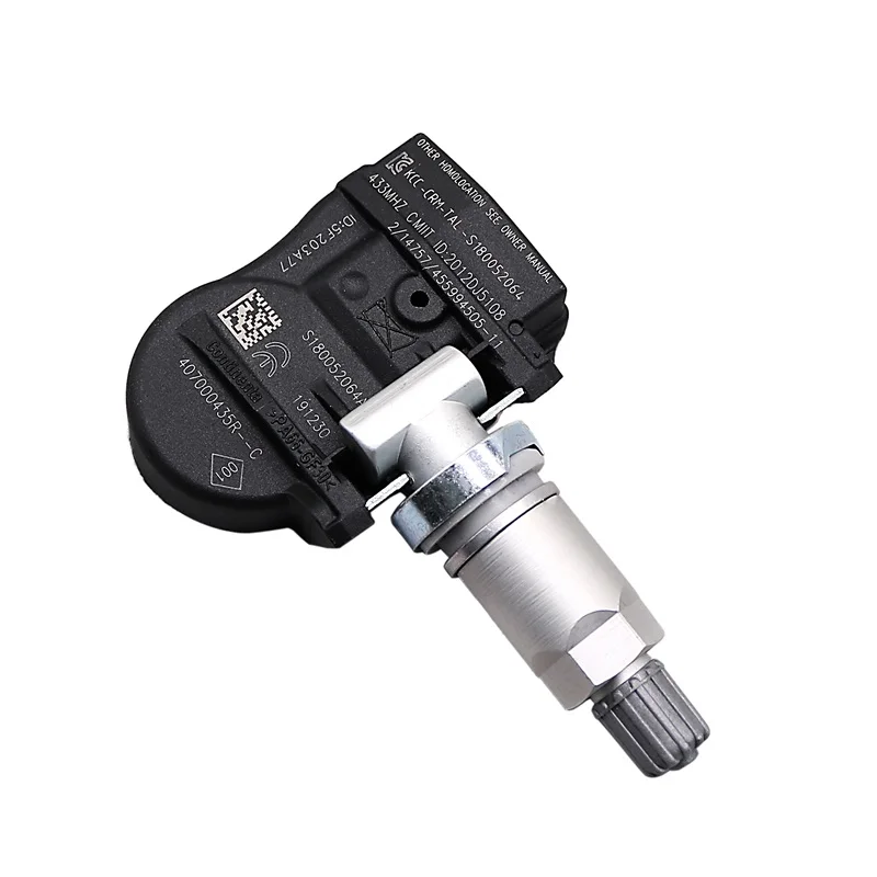 

1/4 шт 407000435 Датчик давления в шинах R TPMS для Renault Fluence Laguna Latitude Megane Scenic Zoe 433 МГц