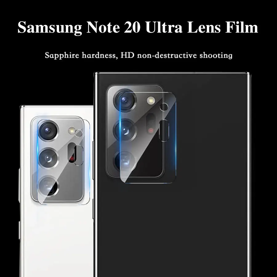 2Pcs Camera Lens Tempered Glass for Samsung Galaxy Note 20 S22 S20 S21 Ultra Note 20 Plus 10 9 8 Screen Protector Film