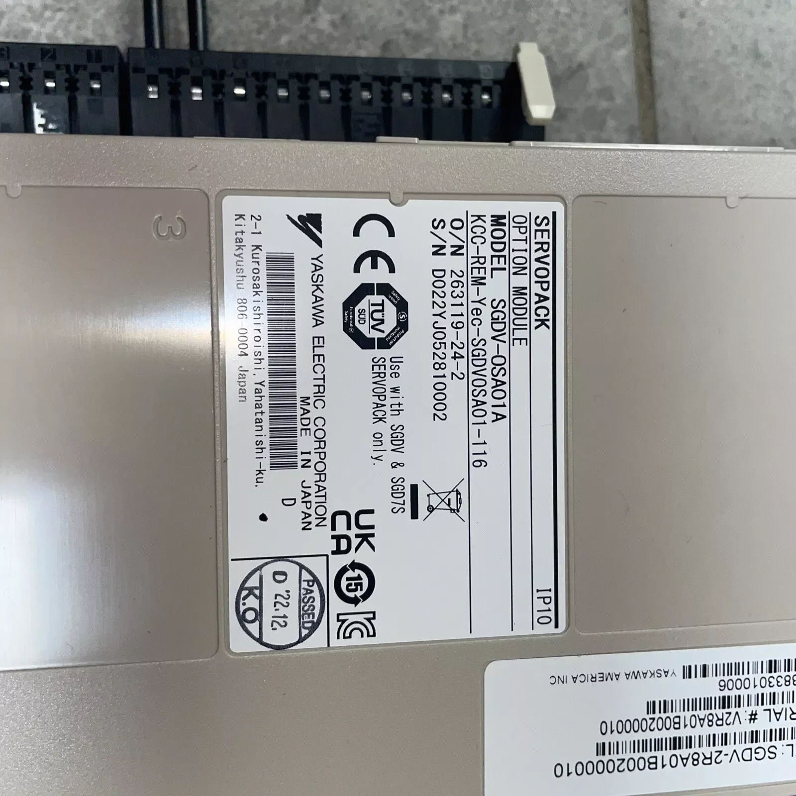 Драйверы SGDV-1R6A01A/2R8A01A/5R5A01A/7R6A01A/R90A01A