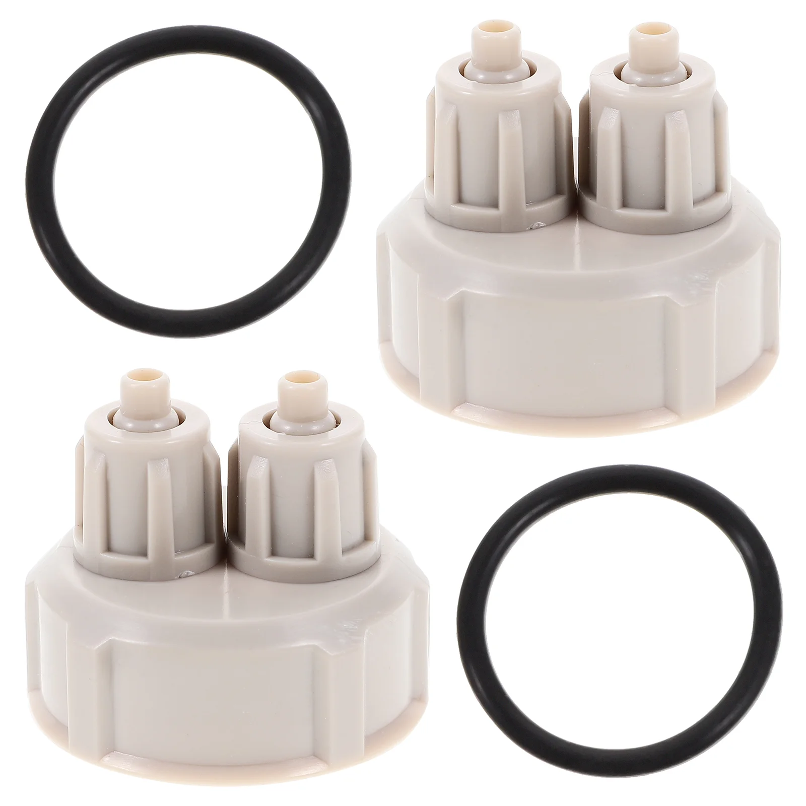 

2 Pcs DIY Reactor Carbon Dioxide Bottle Cap Airplants ABS Engineering Plastic Material