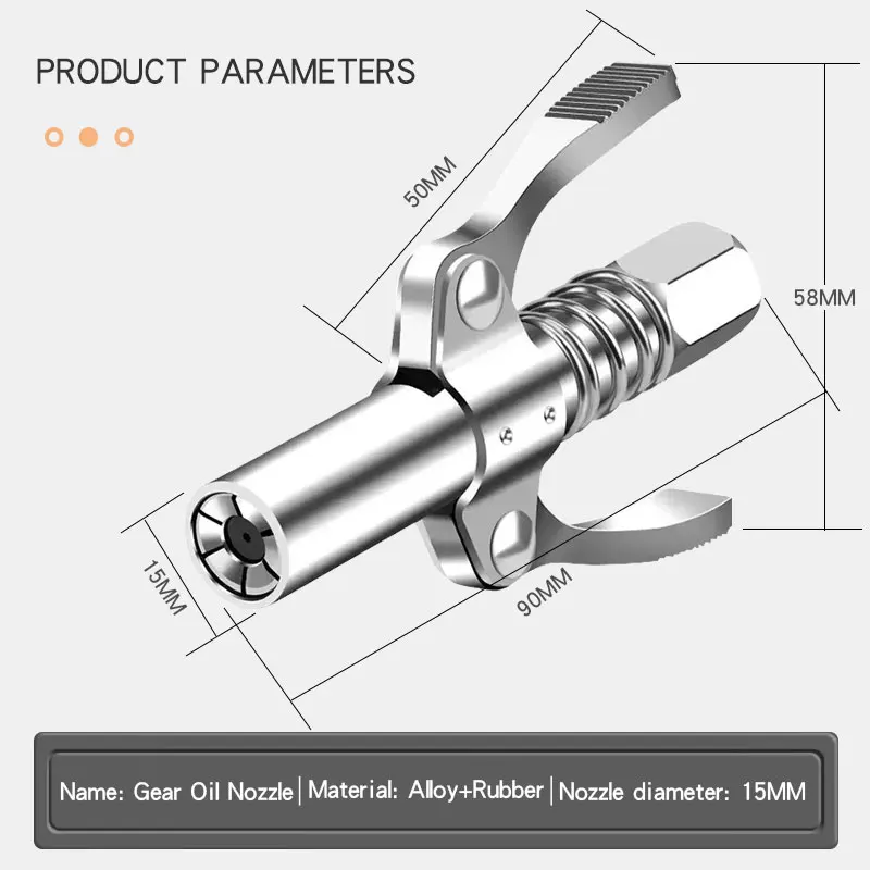 

Шприц-адаптер Для Смазки 10000 PSI NPTI/8 С Быстрым Отсоединением, Инструмент Для Смазочных Фитингов