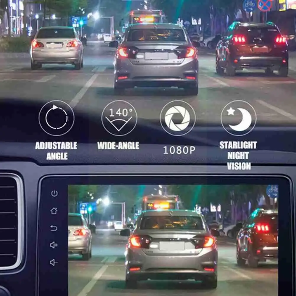 

Car Dvr,auto Dashcam,usb Connected,1080p Full Lens,hidden High Definition Angle Body,140° Wide I6c8