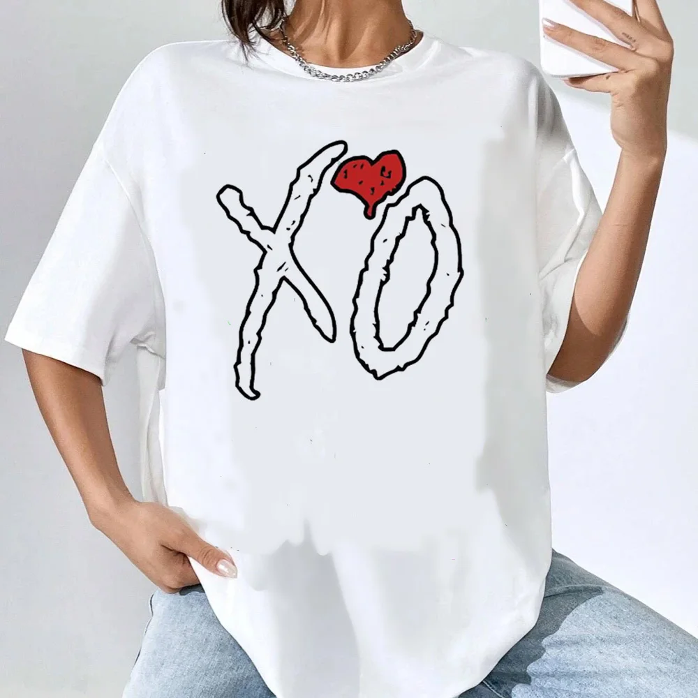 Футболки The Weeknd женские аниме поп-культура гранж Y2k панк удобные футболки с