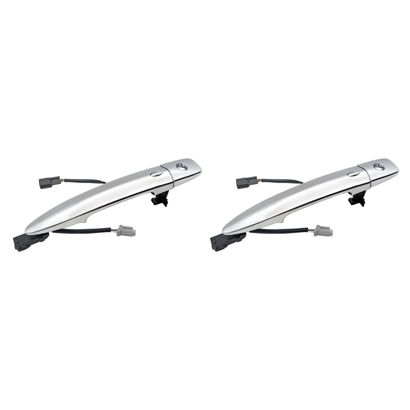 

Наружная дверная ручка для Nissan Sentra 2013-2016 Maxima 2009-2014, передний левый водитель для наружного применения 12459871 806469N00A, 2 шт.