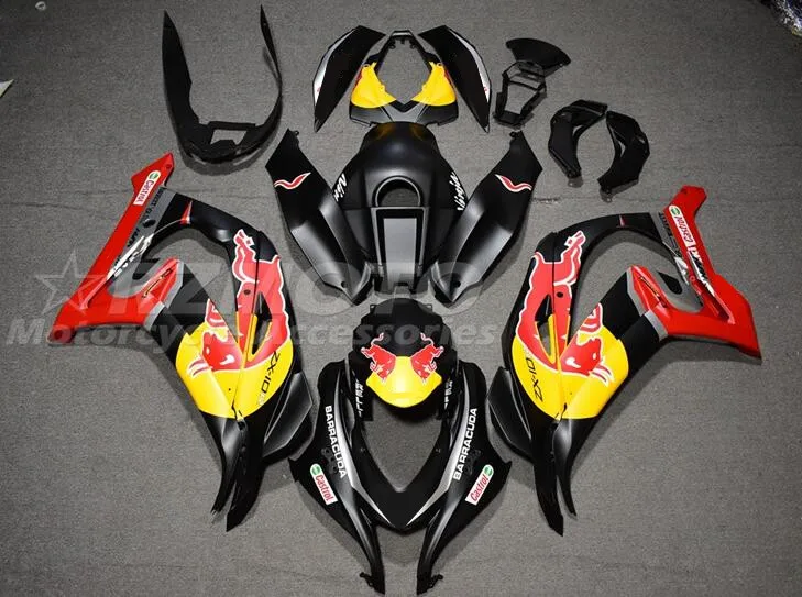 

Style New ABS Fairings Kits Fit For Kawasaki Ninja ZX-10R ZX10R 2016 2017 2018 2019 16 17 18 19 Bodywork Set Custom Matte