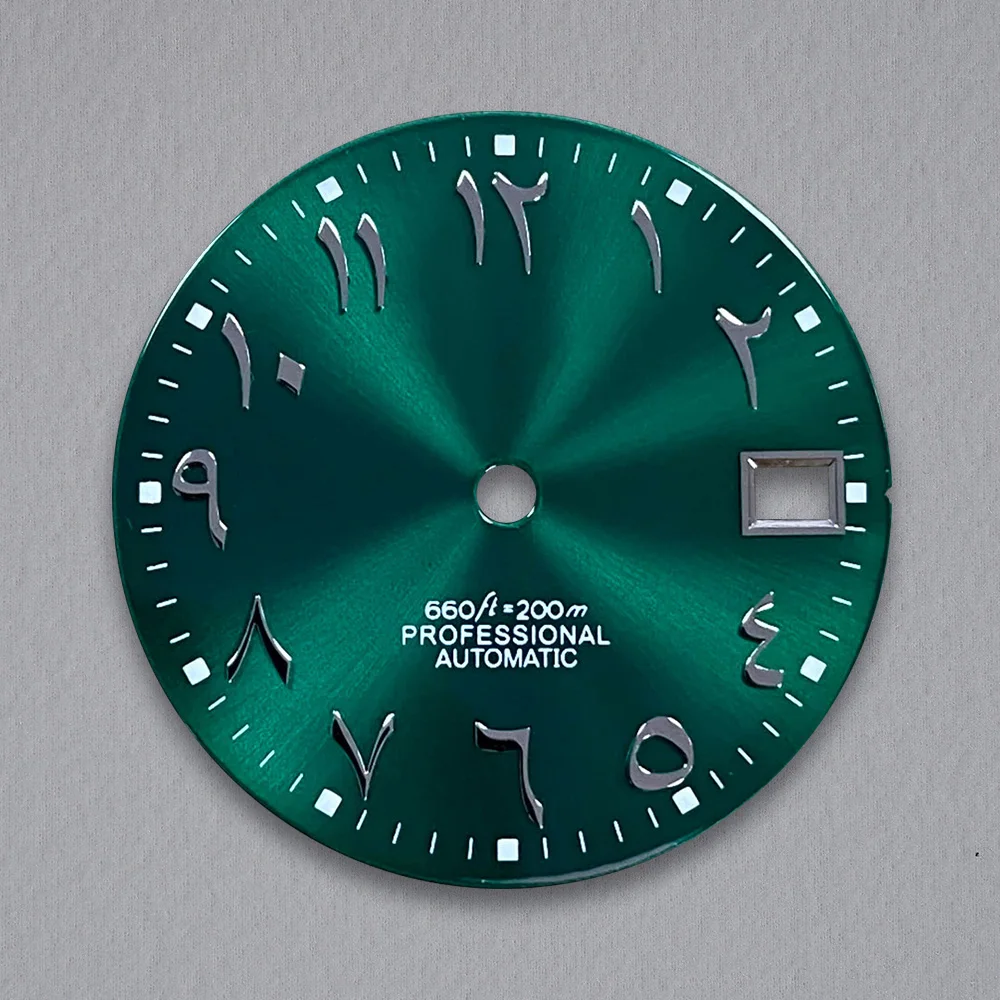 Новый циферблат с логотипом S 28 5 мм арабский подходит для механизма NH35/NH36/4R/7S