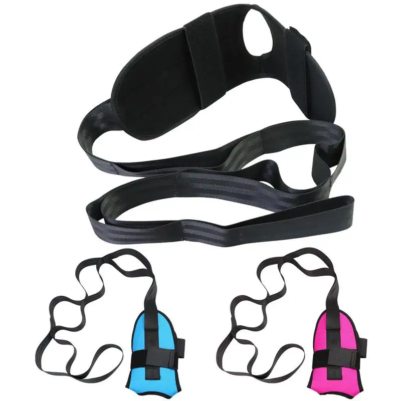 

Ремень для растяжки ног, эластичные ленты для ног, растягивающий пояс для ног, растягивающийся ремень для йоги