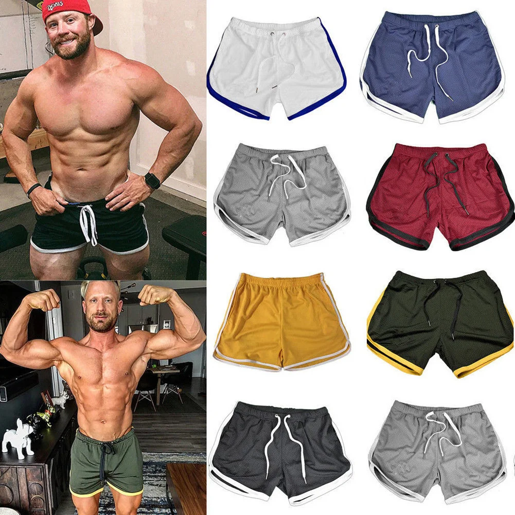 

Men's Summer Breatable Quick Dryin Sorts ym Sports Runnin Sleepwear Casual Sport Sort Pants Beacwear Sorts