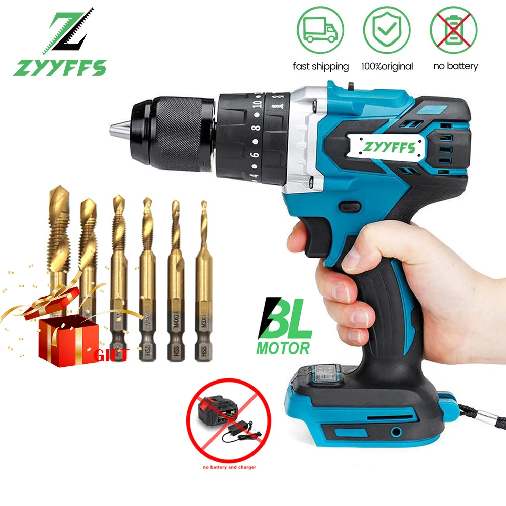 

3 в 1, дрель-шуруповерт, 13 мм, 20 + 3 крутящих момента